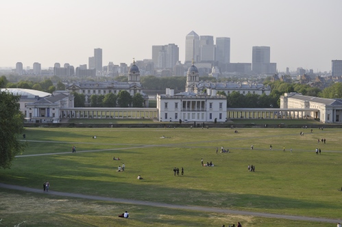 Vista do Observatório Real de Greenwich